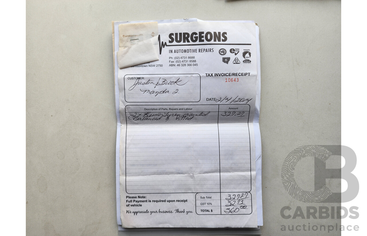 09/2008 Mazda Mazda2 MAXX FWD DE 5D Hatchback Blue 1.5L