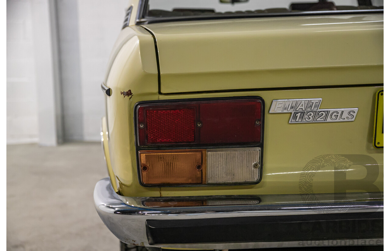 6/1976 Fiat 132 GLS 1800 4d Sedan Beige 1.8L