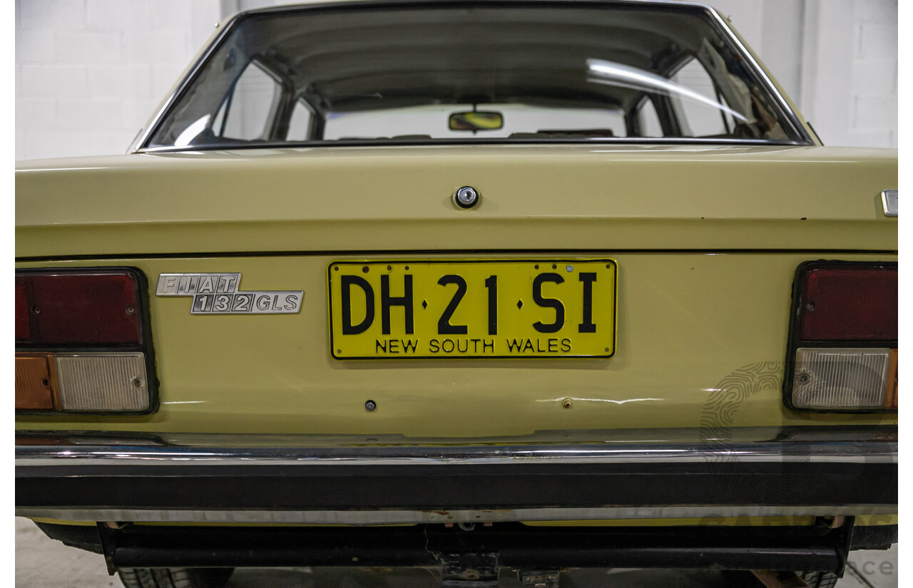 6/1976 Fiat 132 GLS 1800 4d Sedan Beige 1.8L