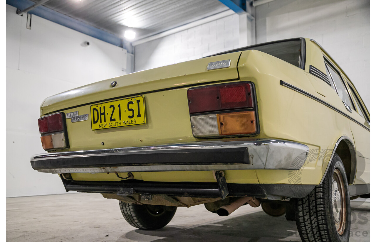 6/1976 Fiat 132 GLS 1800 4d Sedan Beige 1.8L