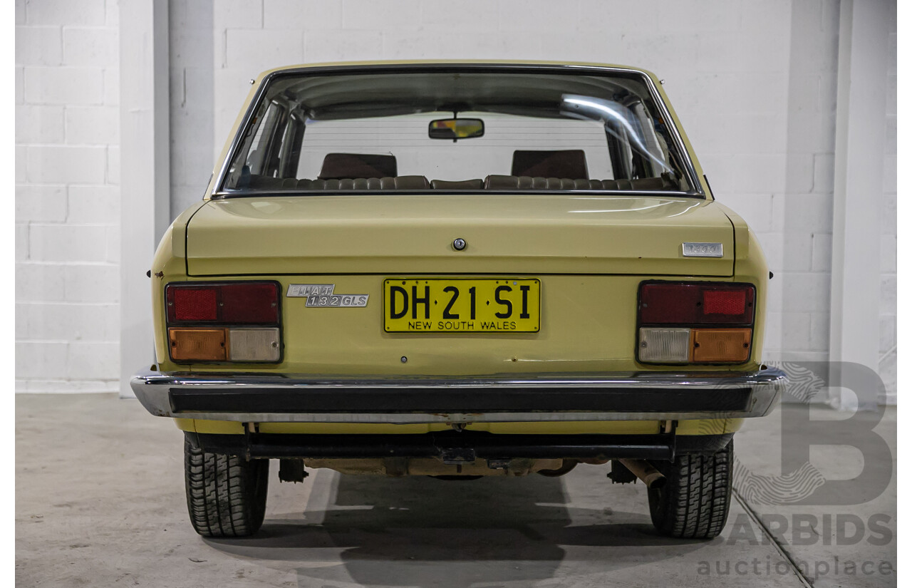 6/1976 Fiat 132 GLS 1800 4d Sedan Beige 1.8L