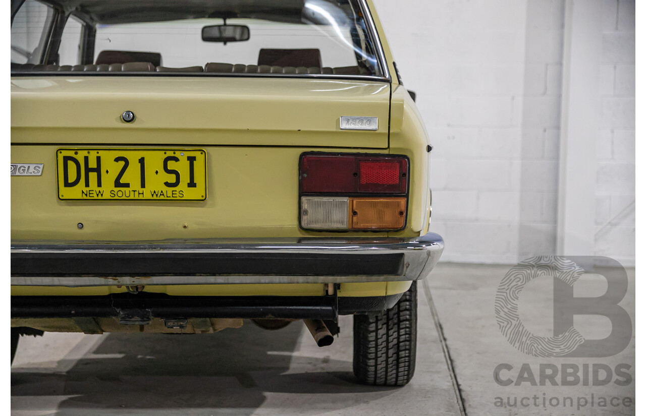 6/1976 Fiat 132 GLS 1800 4d Sedan Beige 1.8L