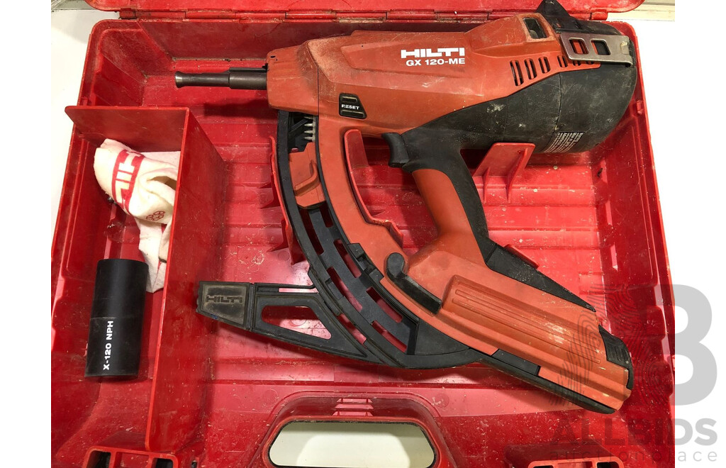 Hilti GX 120-ME Fully Automatic Gas-Actuated Fastening Tool