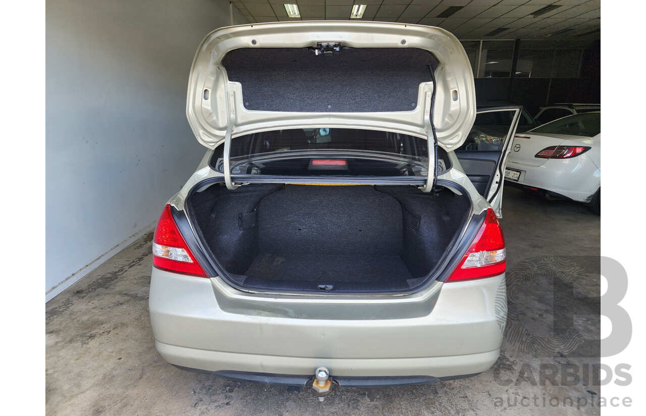 03/2008 Nissan Tiida ST FWD C11 MY07 4D Sedan Beige 1.8L