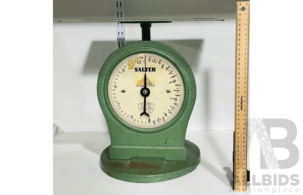 Vintage Salter 10kg Mechanical Scale