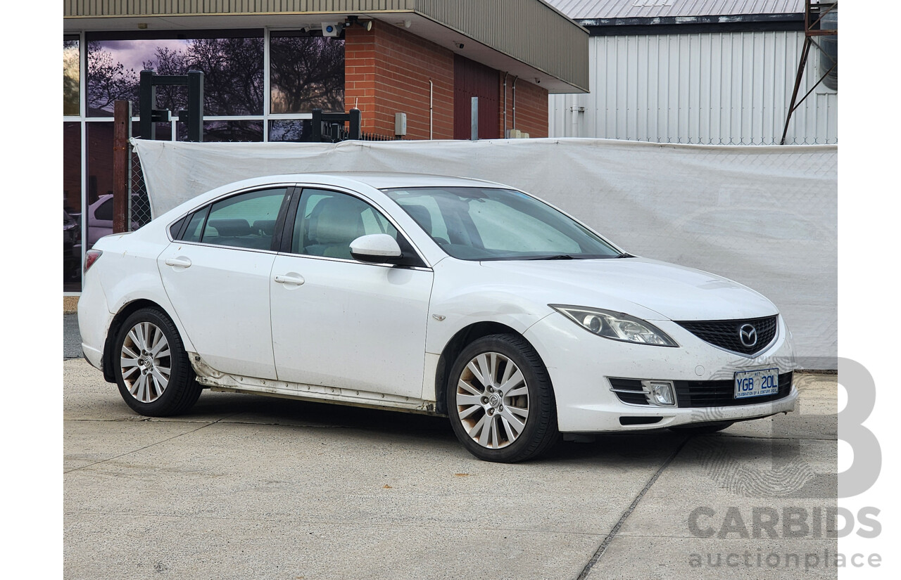 02/2008 Mazda Mazda6 CLASSIC FWD GH 4D Sedan White 2.5L