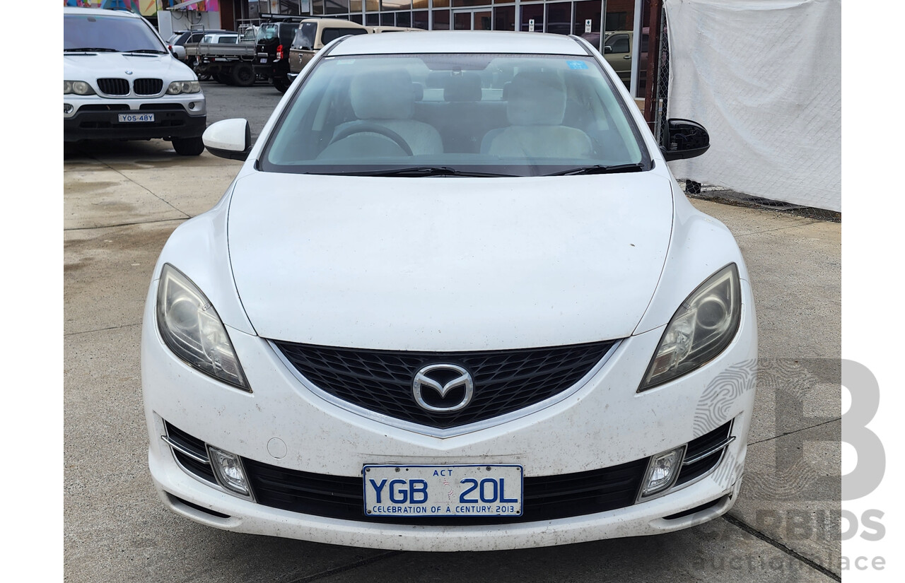 02/2008 Mazda Mazda6 CLASSIC FWD GH 4D Sedan White 2.5L