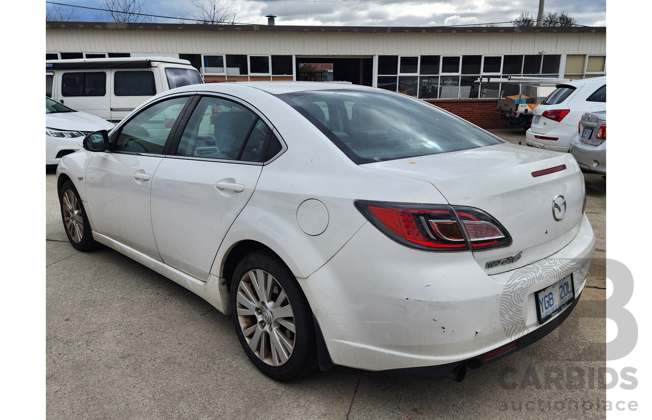 02/2008 Mazda Mazda6 CLASSIC FWD GH 4D Sedan White 2.5L