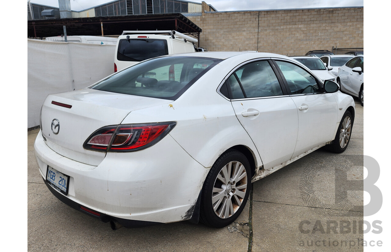 02/2008 Mazda Mazda6 CLASSIC FWD GH 4D Sedan White 2.5L