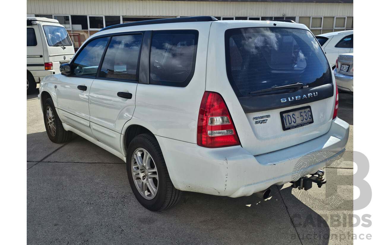 3/2005 Subaru Forester XT MY05 4d Wagon White 2.5L