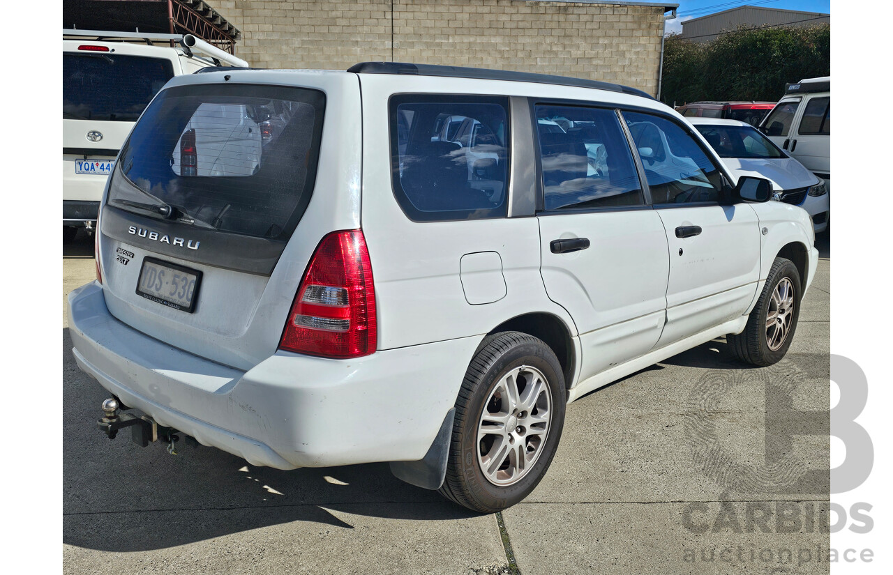 3/2005 Subaru Forester XT MY05 4d Wagon White 2.5L