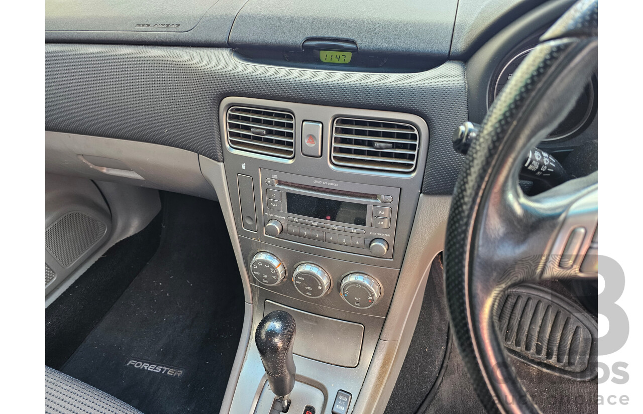 3/2005 Subaru Forester XT MY05 4d Wagon White 2.5L