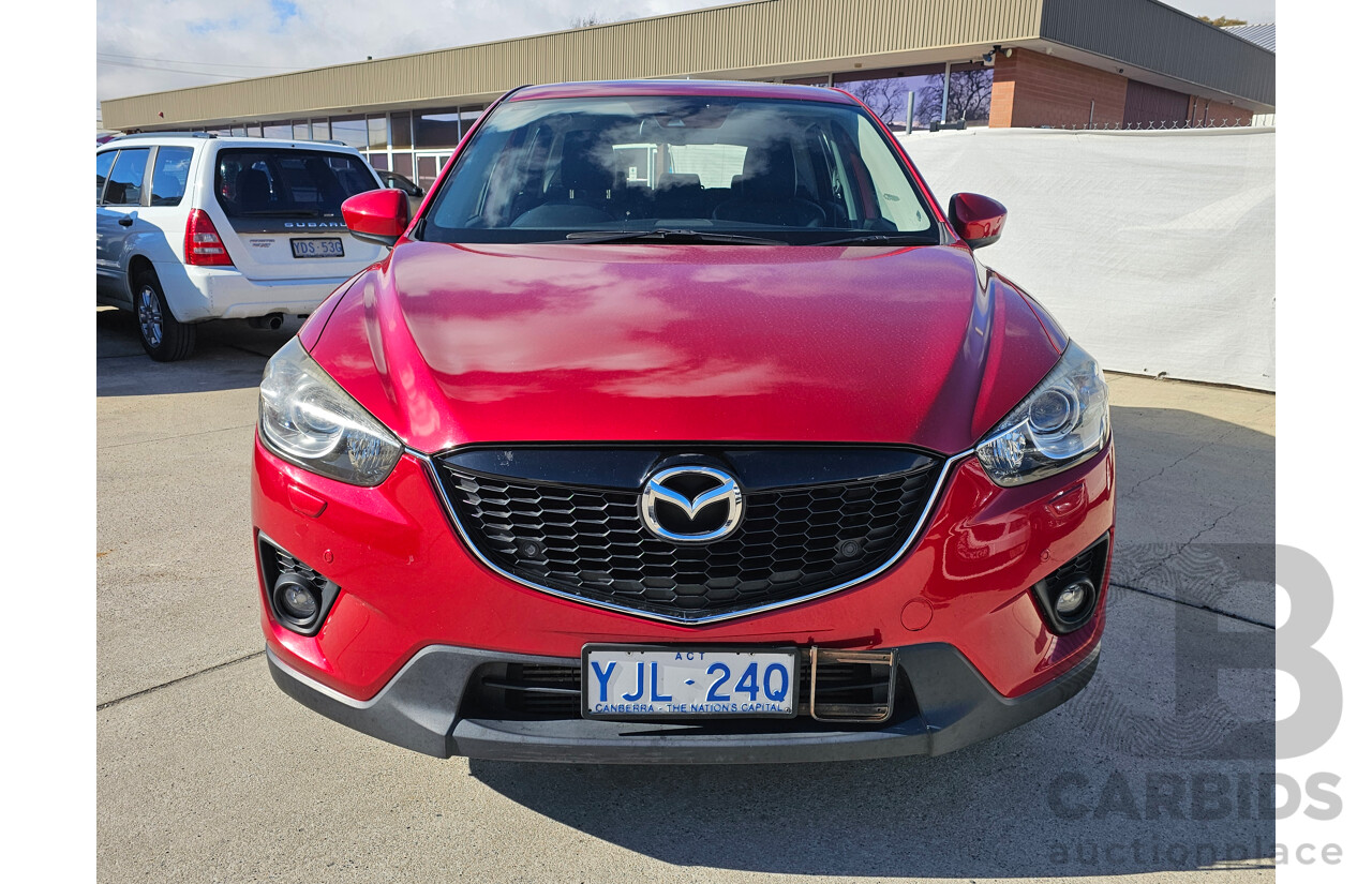 2/2013 Mazda Cx-5 Akera (4x4) MY13 4d Wagon Red 2.2L