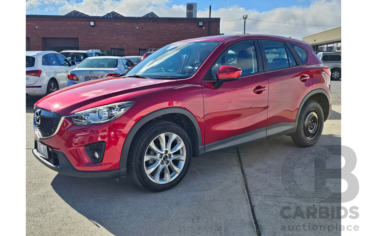 2/2013 Mazda Cx-5 Akera (4x4) MY13 4d Wagon Red 2.2L