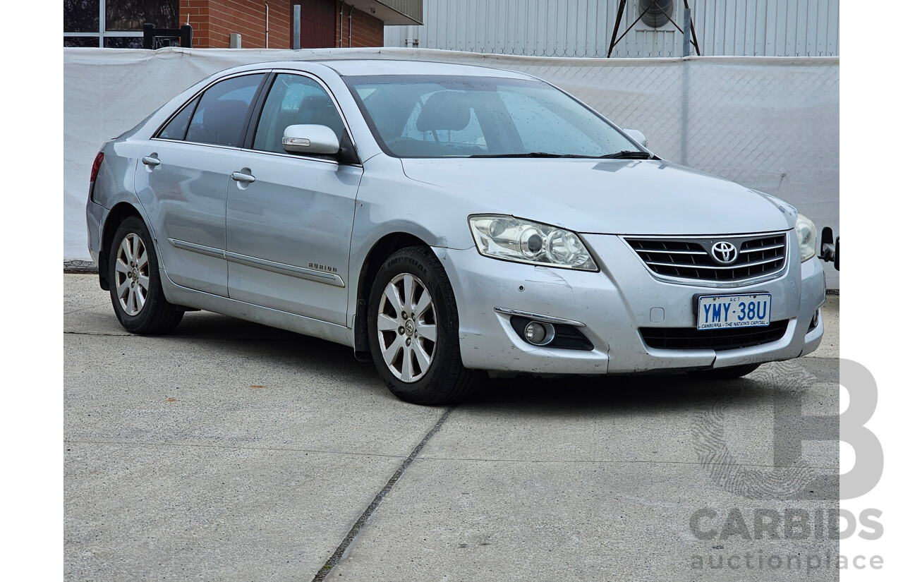 2/2007 Toyota Aurion Prodigy GSV40R 4d Sedan Silver 3.5L