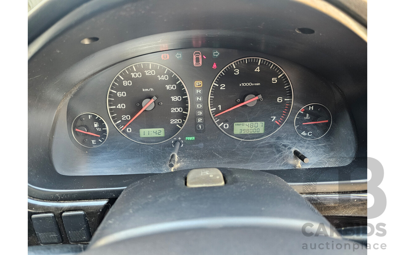 9/2001 Subaru Liberty GX (awd) MY01 4d Sedan White 2.0L