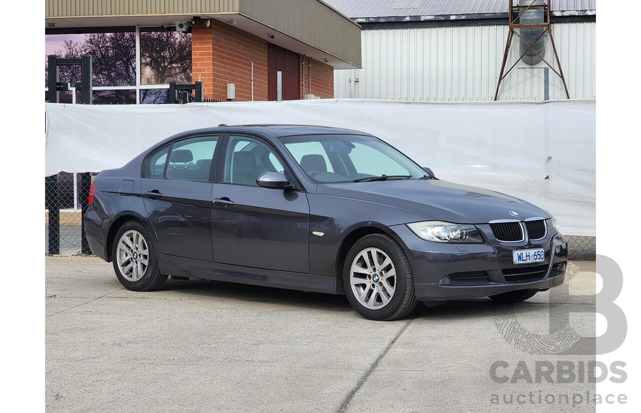 06/2008 Bmw 3 20i EXECUTIVE RWD E90 4D Sedan Grey 2.0L