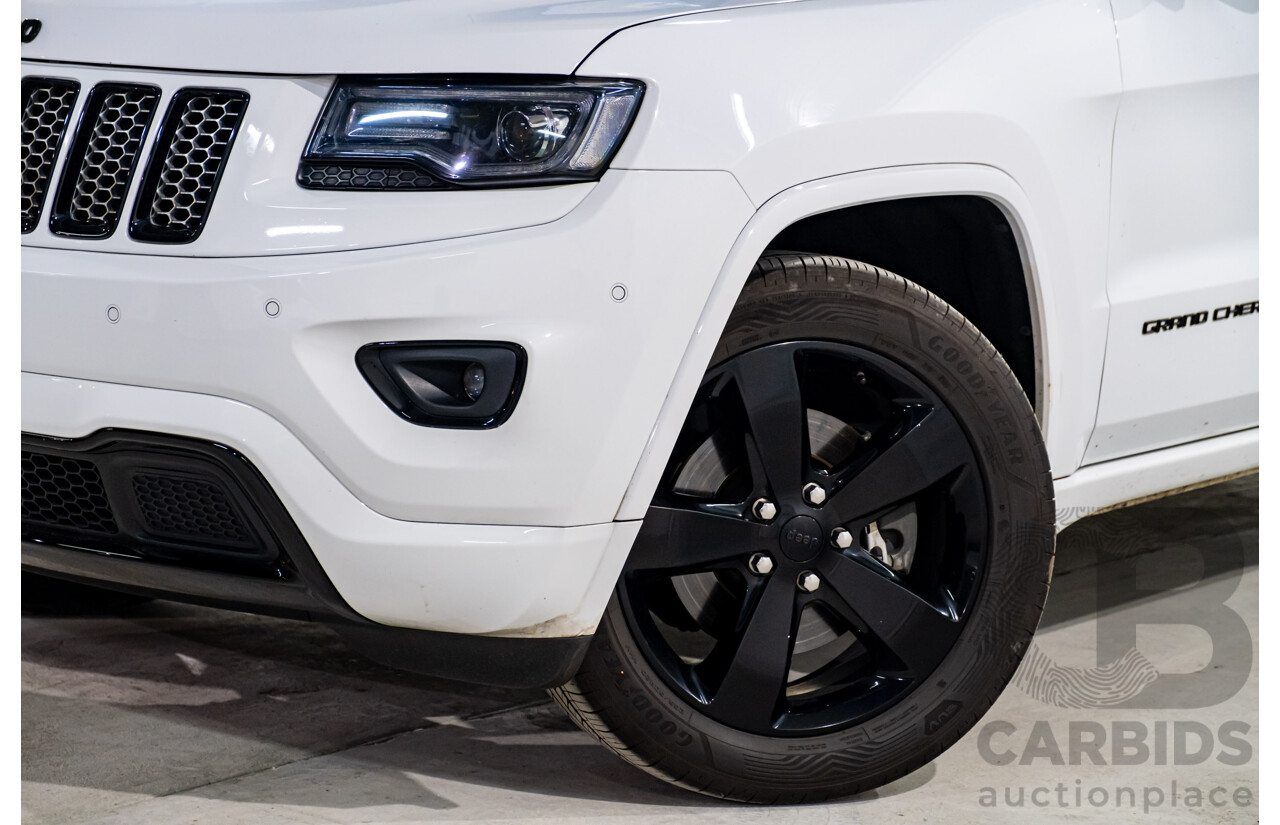 12/2015 Jeep Grand Cherokee Blackhawk (4x4) WK MY15 4d Wagon Bright White Turbo Diesel V6 3.0L