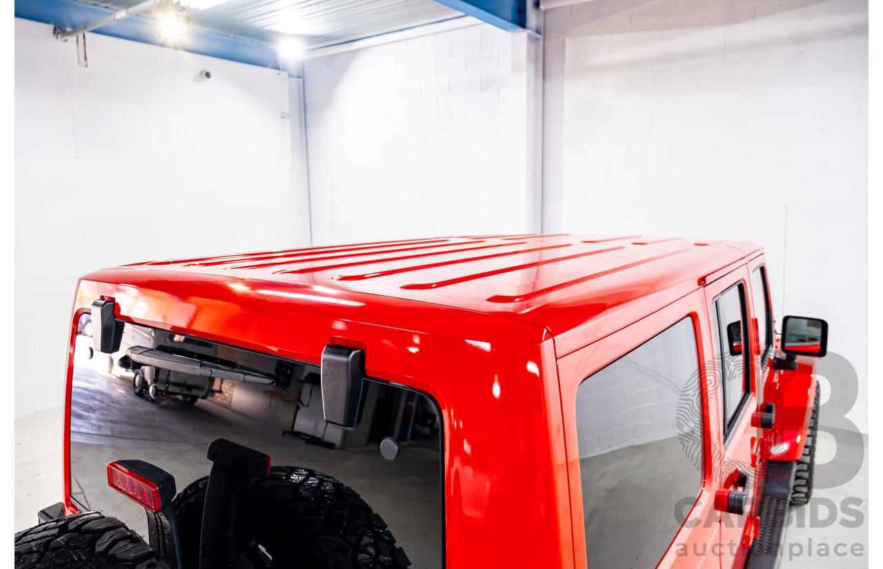 10/2017 Jeep Wrangler Unlimited Overland (4x4) JK MY17 4d Hardtop Firecracker Red V6 3.6L