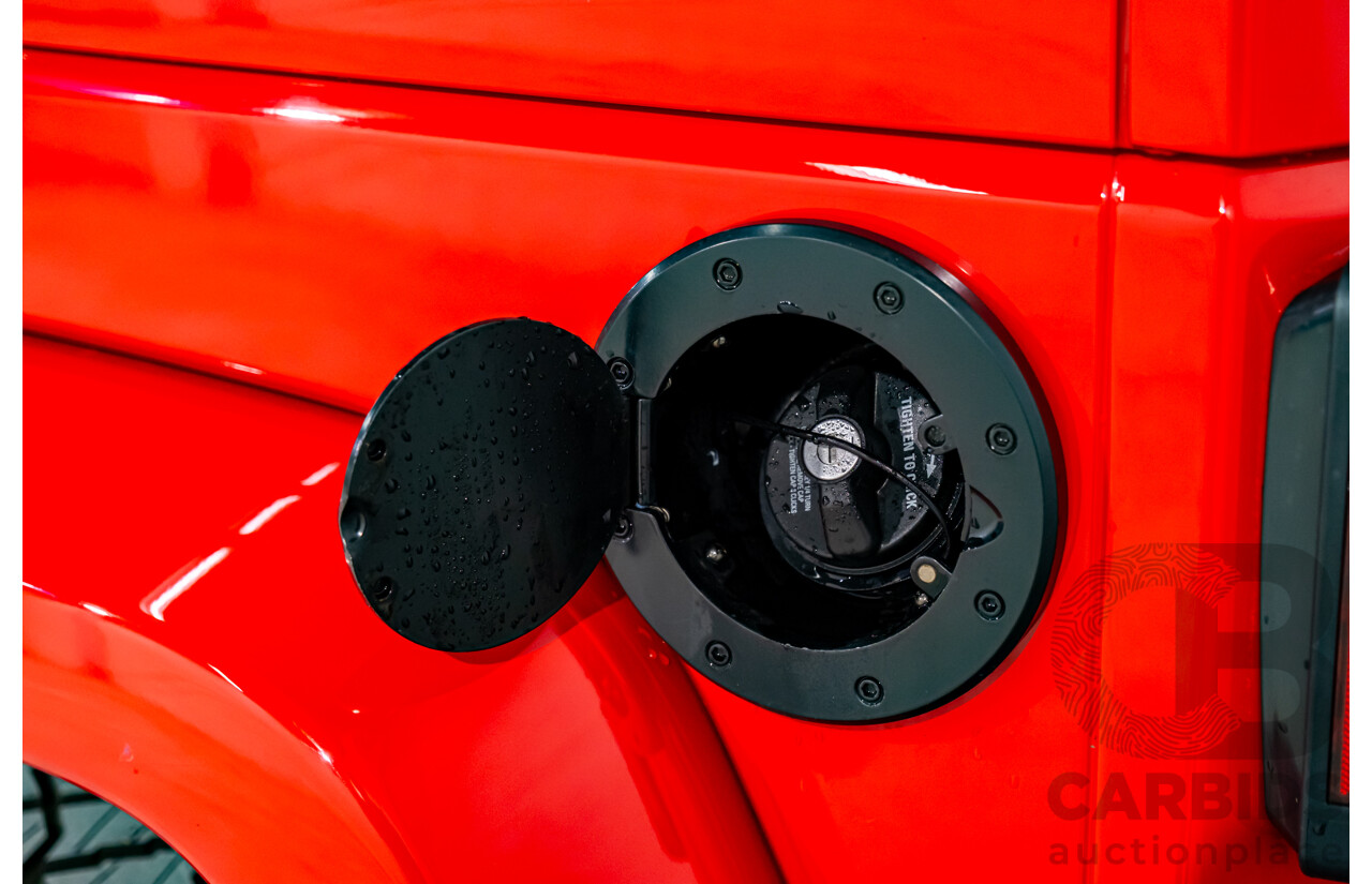 10/2017 Jeep Wrangler Unlimited Overland (4x4) JK MY17 4d Hardtop Firecracker Red V6 3.6L