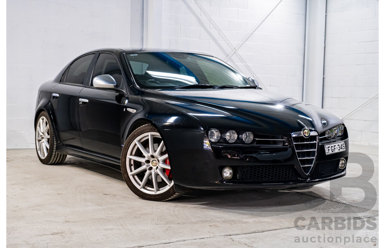 3/2012 Alfa Romeo 159 2.4 JTD Ti 4d Sedan Black Turbo Diesel 2.4L