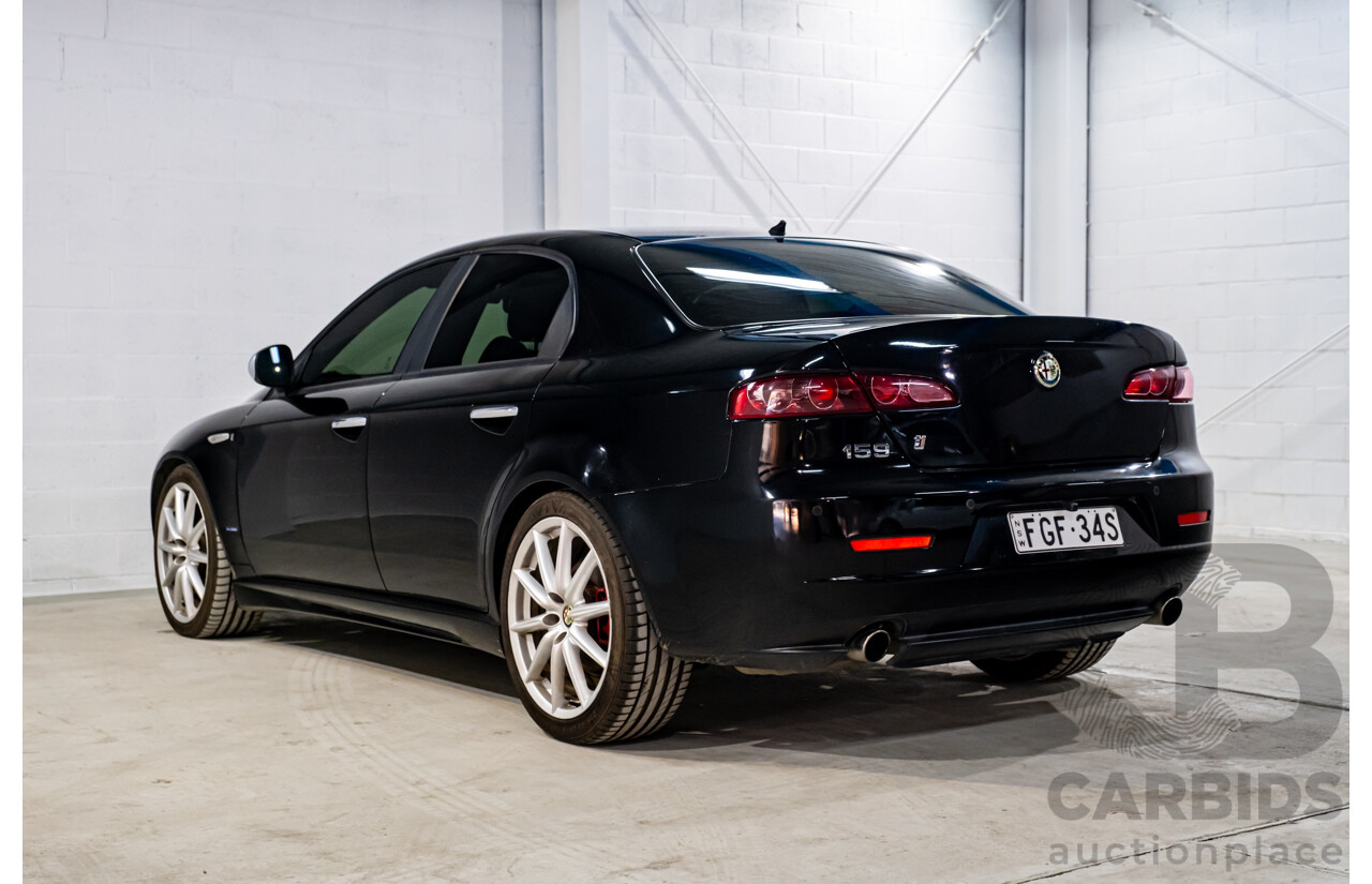 3/2012 Alfa Romeo 159 2.4 JTD Ti 4d Sedan Black Turbo Diesel 2.4L