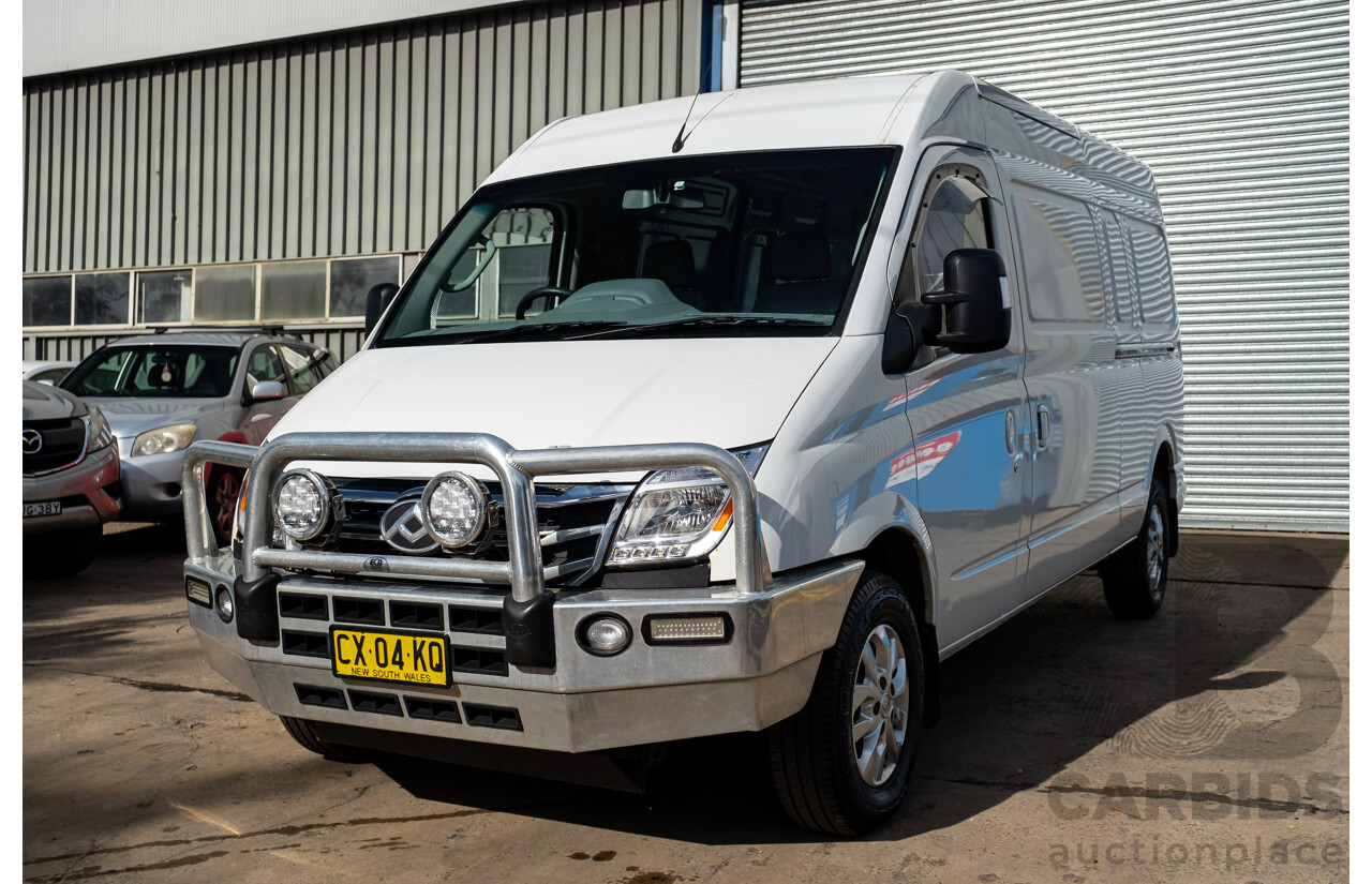 09/2020 Saic Motors LDV V80 LWB Mid Roof F K1 MY20 4D Van White Turbo Diesel 2.5L