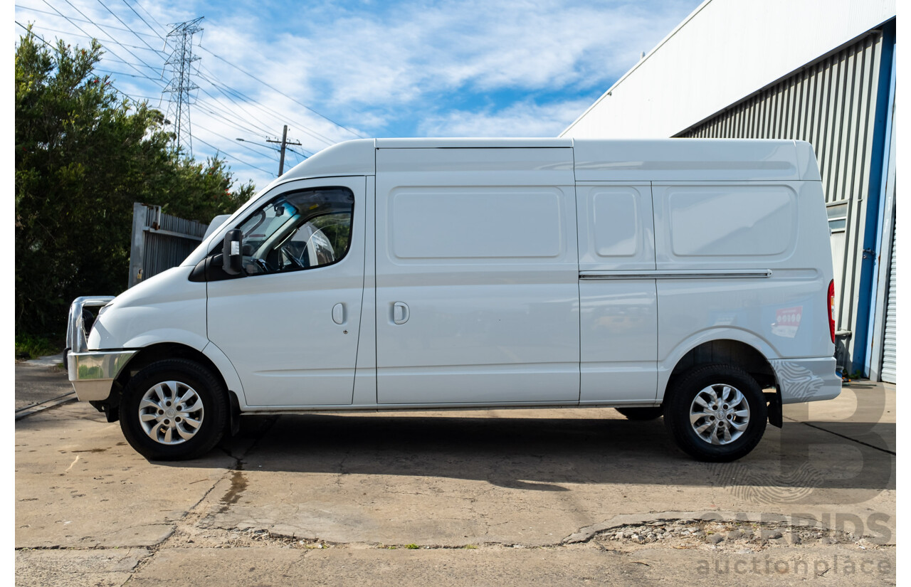 09/2020 Saic Motors LDV V80 LWB Mid Roof F K1 MY20 4D Van White Turbo Diesel 2.5L