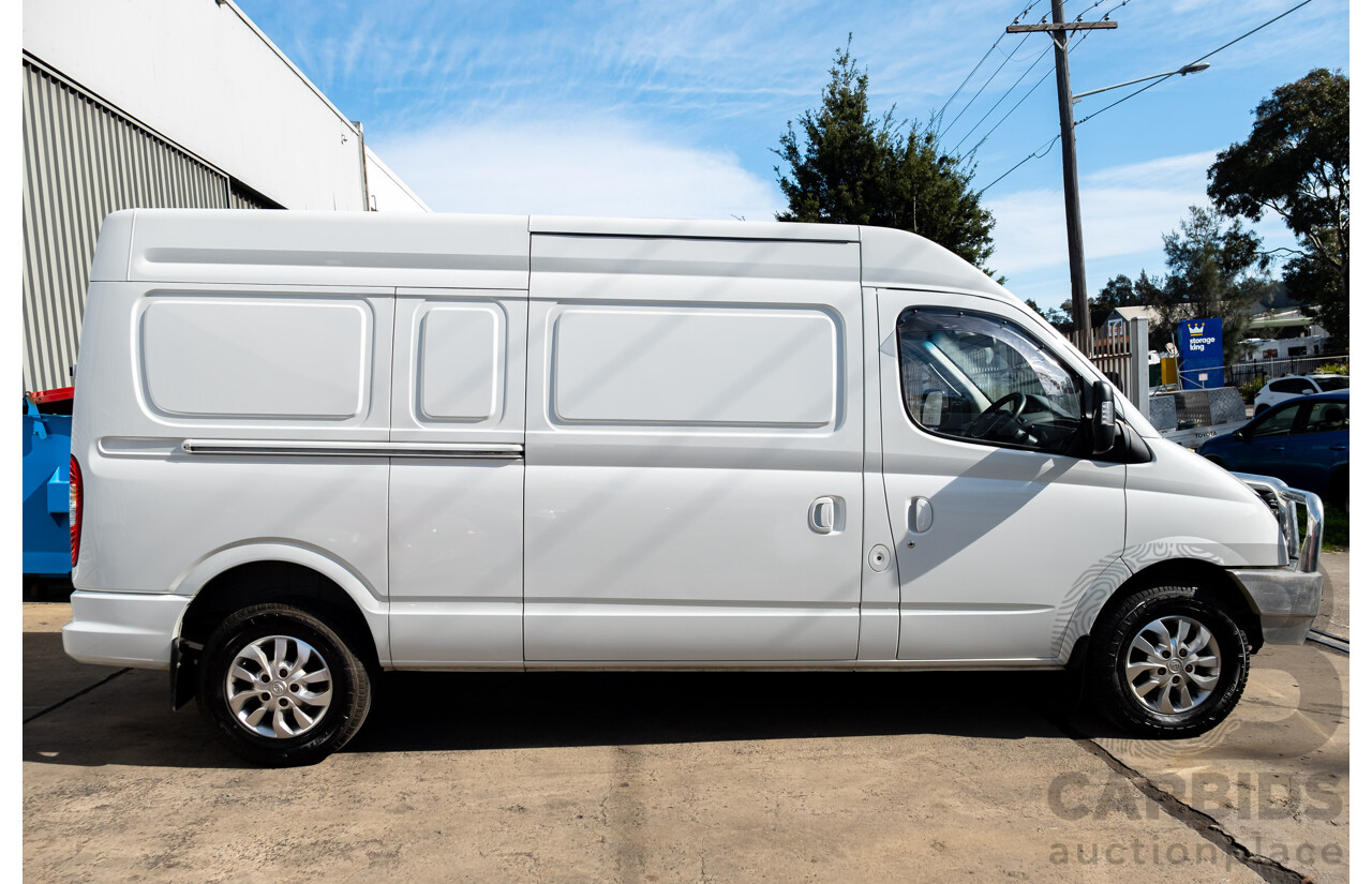 09/2020 Saic Motors LDV V80 LWB Mid Roof F K1 MY20 4D Van White Turbo Diesel 2.5L