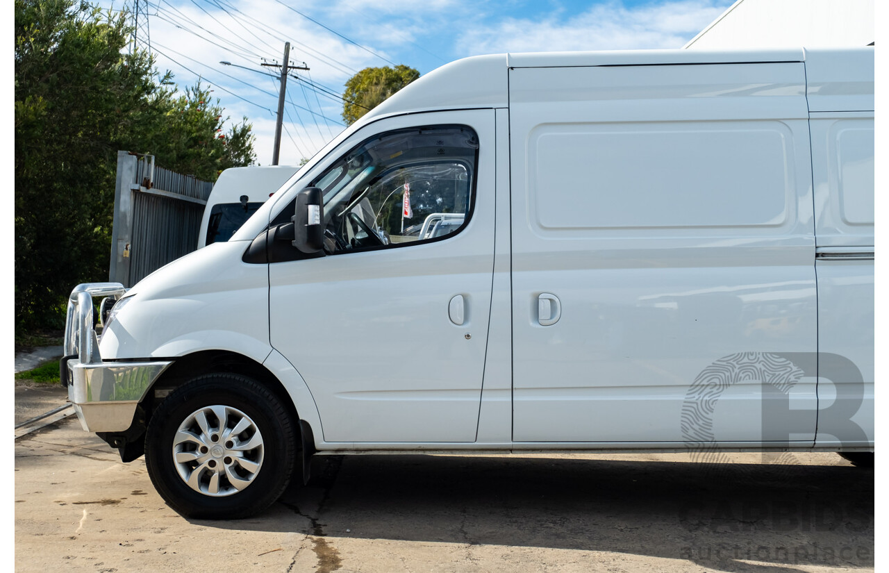 09/2020 Saic Motors LDV V80 LWB Mid Roof F K1 MY20 4D Van White Turbo Diesel 2.5L