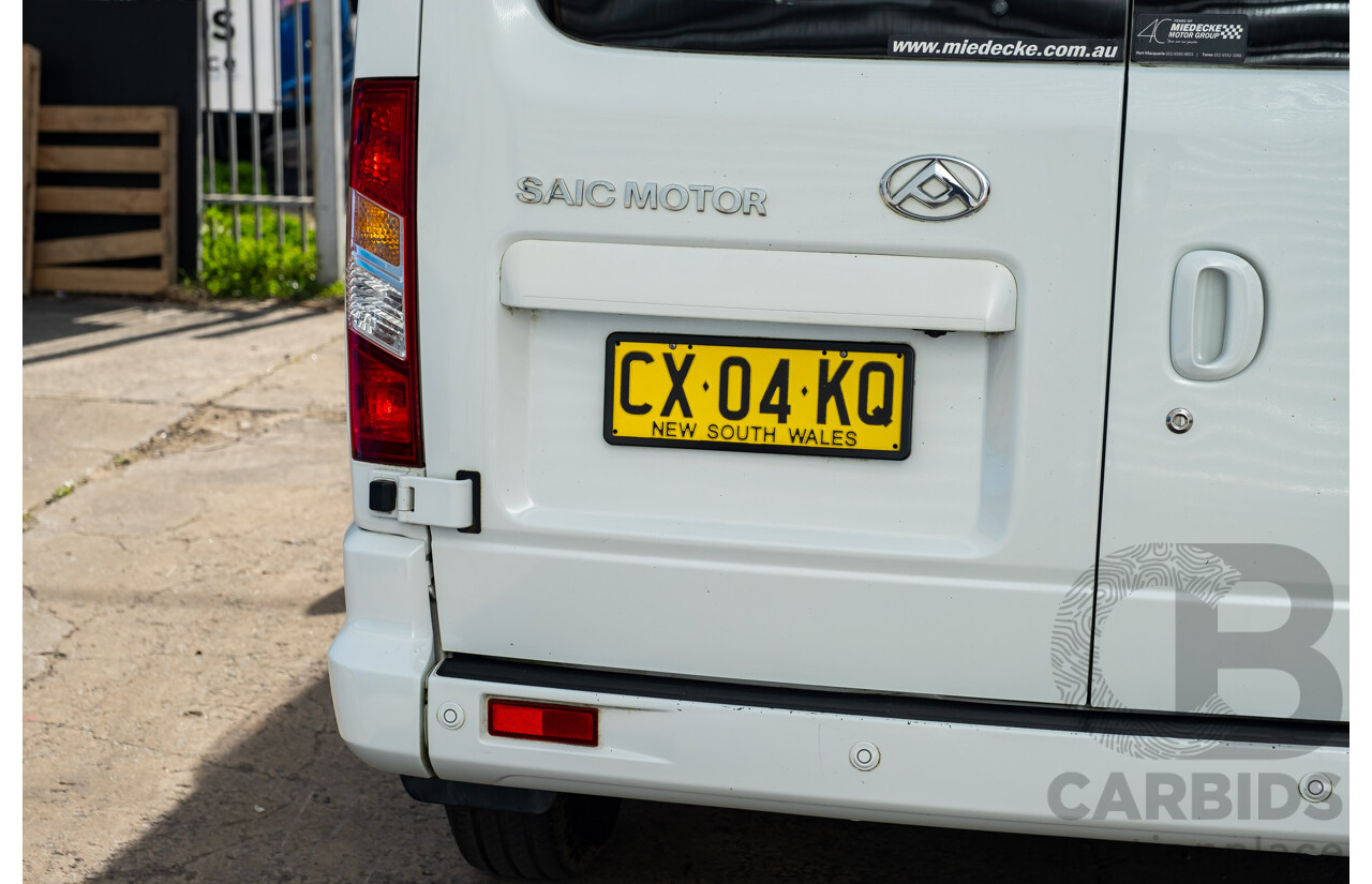 09/2020 Saic Motors LDV V80 LWB Mid Roof F K1 MY20 4D Van White Turbo Diesel 2.5L