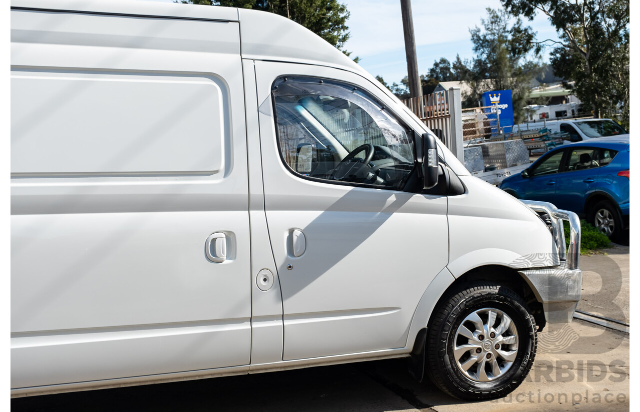 09/2020 Saic Motors LDV V80 LWB Mid Roof F K1 MY20 4D Van White Turbo Diesel 2.5L