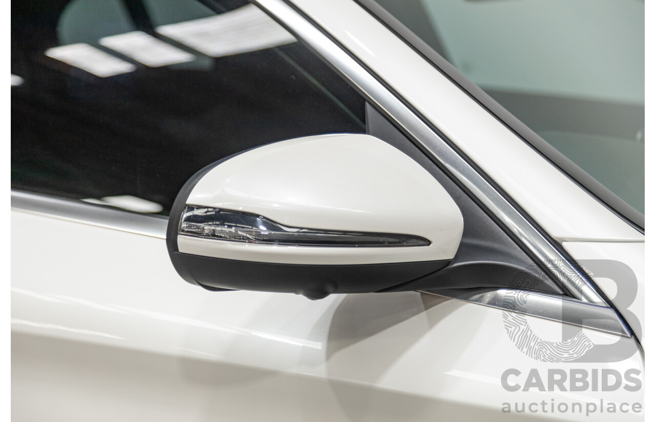 01/2018 Mercedes Benz C350e W205 MY18 4d Sedan Diamond White Metallic Turbo 2.0L / 60kw Hybrid