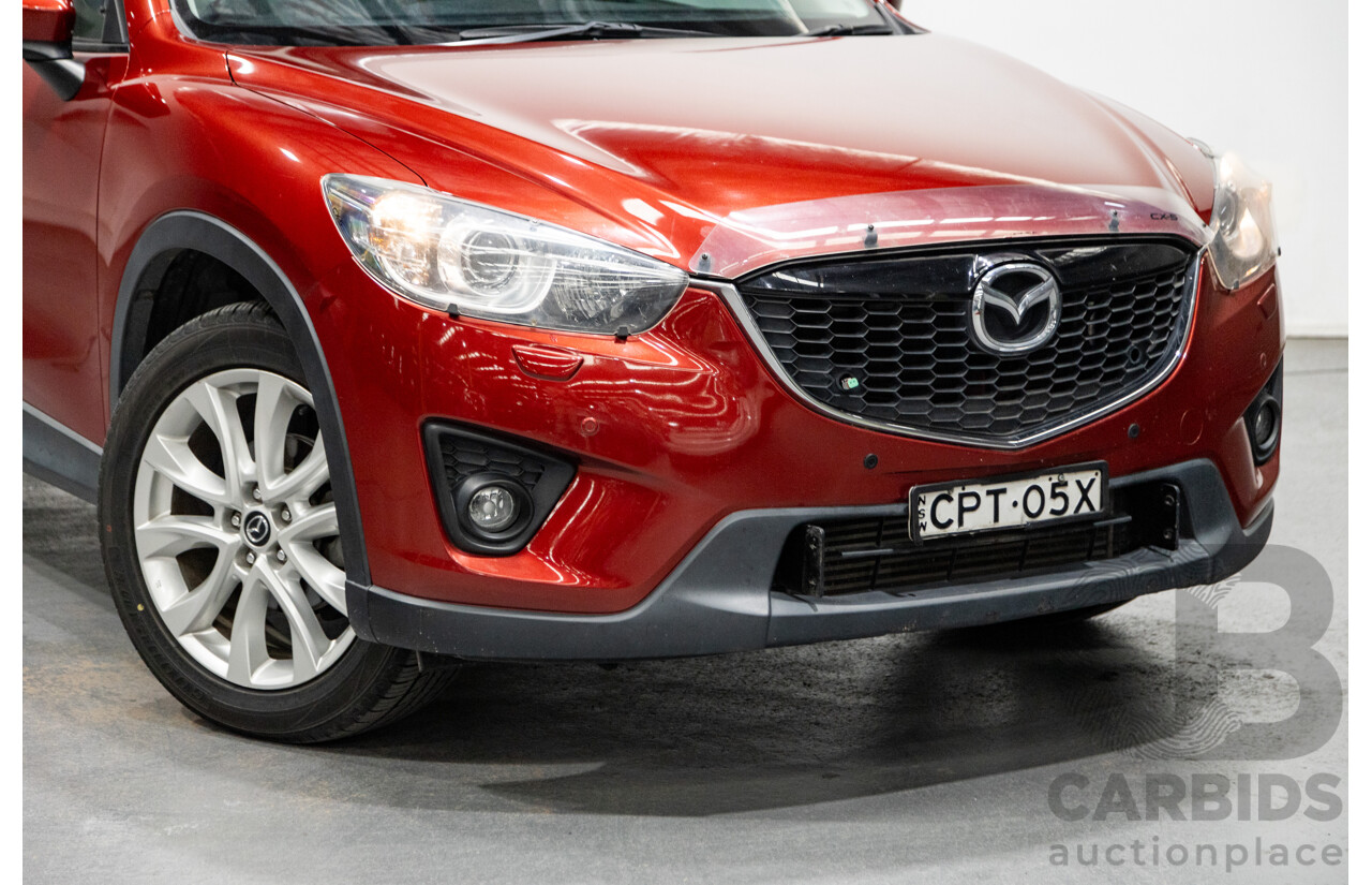 12/2012 Mazda CX-5 Grand Touring (AWD) 4d Wagon Zeal Red Turbo Diesel 2.2L