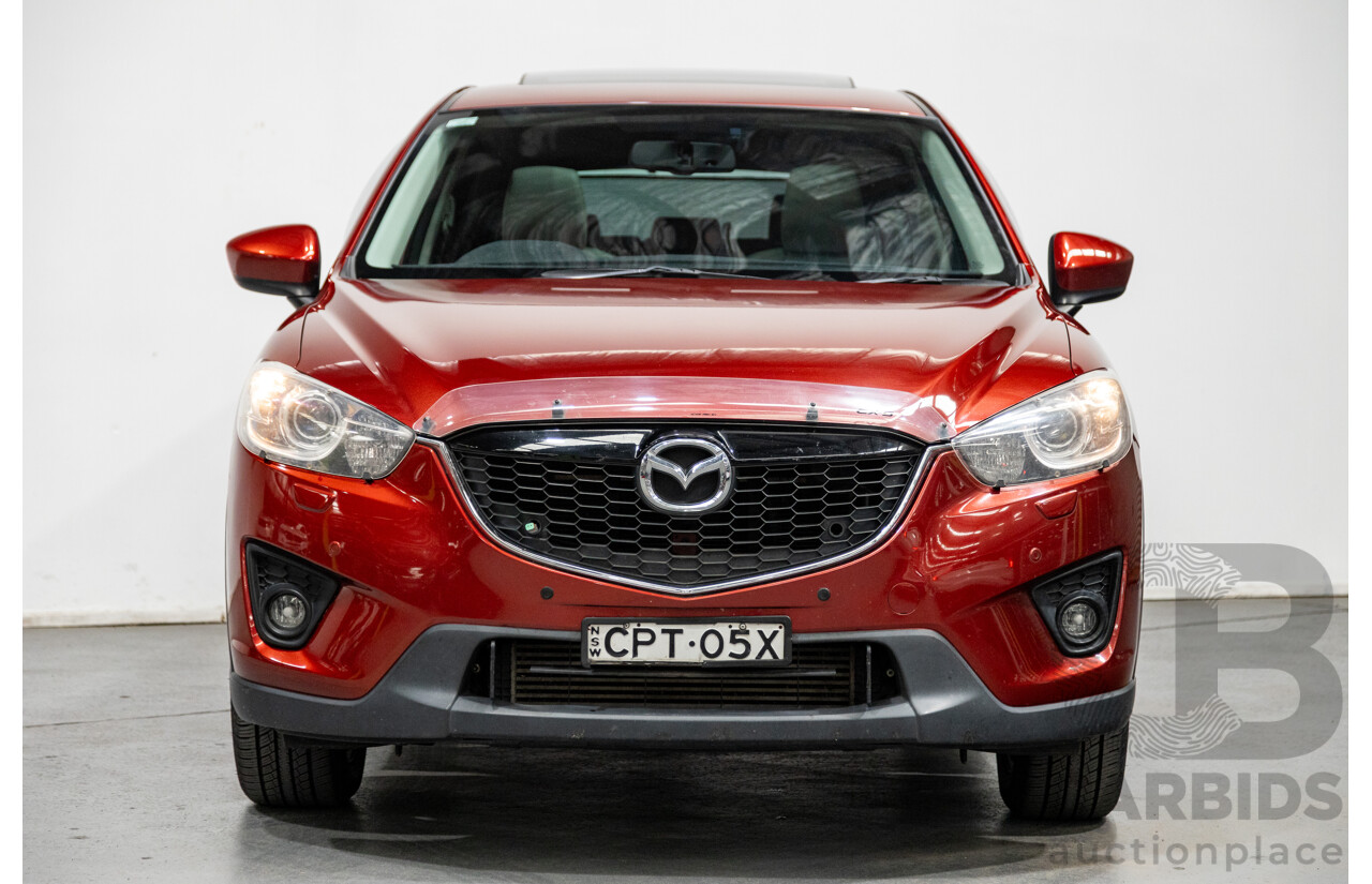 12/2012 Mazda CX-5 Grand Touring (AWD) 4d Wagon Zeal Red Turbo Diesel 2.2L