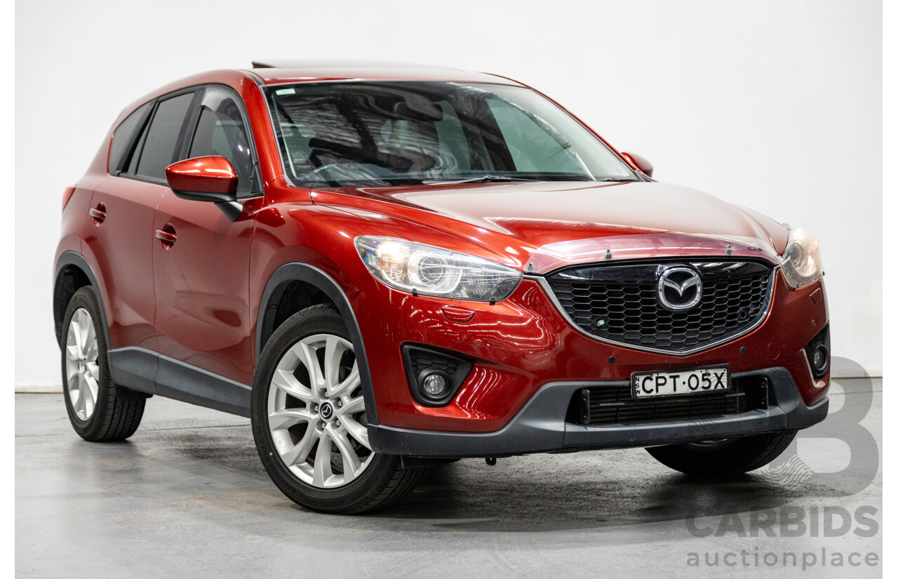 12/2012 Mazda CX-5 Grand Touring (AWD) 4d Wagon Zeal Red Turbo Diesel 2.2L