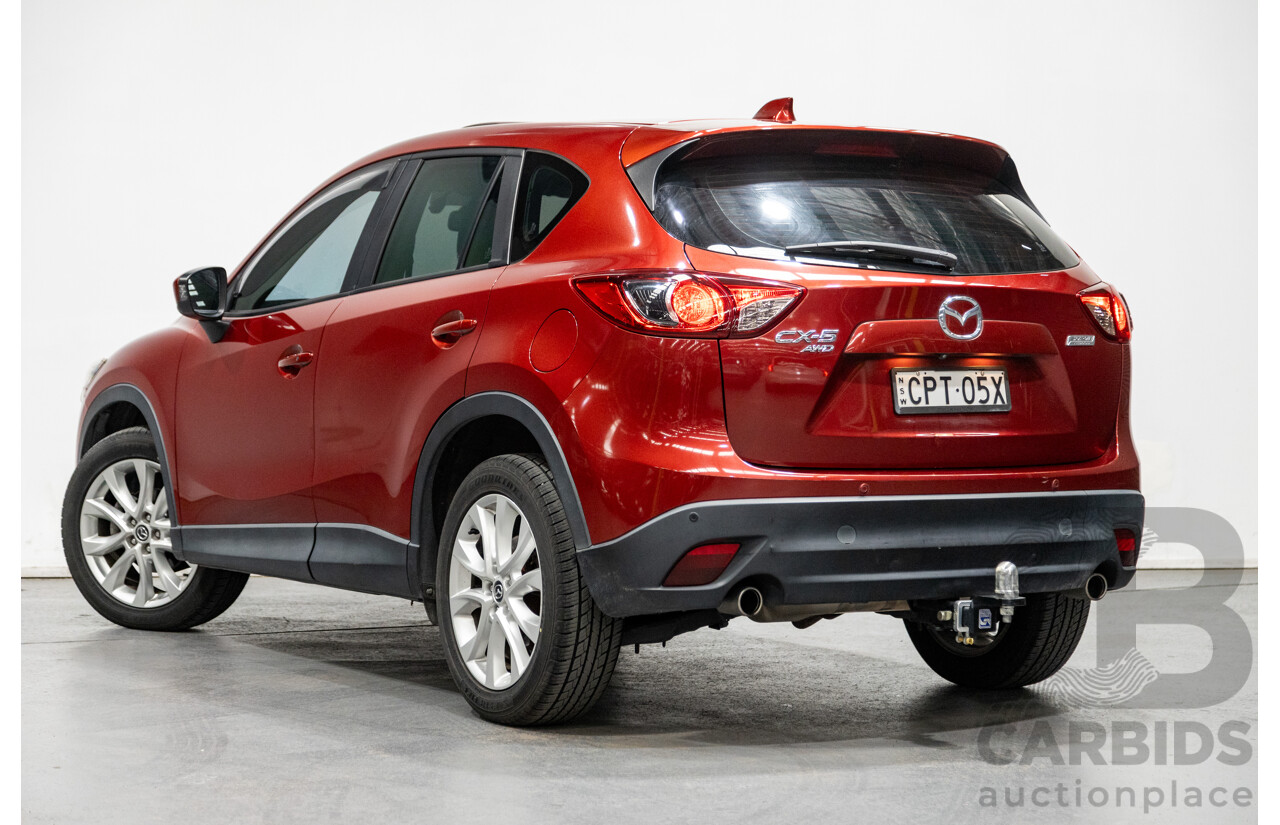 12/2012 Mazda CX-5 Grand Touring (AWD) 4d Wagon Zeal Red Turbo Diesel 2.2L