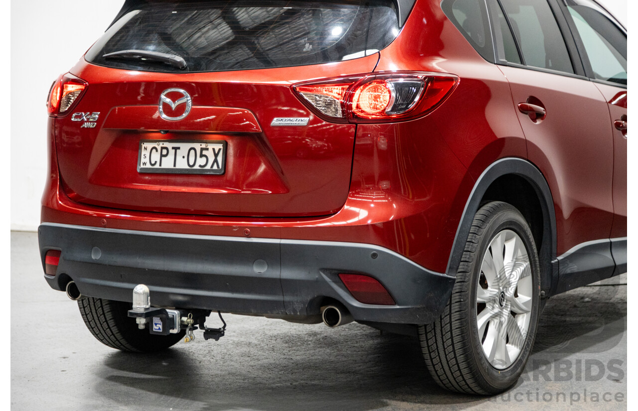 12/2012 Mazda CX-5 Grand Touring (AWD) 4d Wagon Zeal Red Turbo Diesel 2.2L