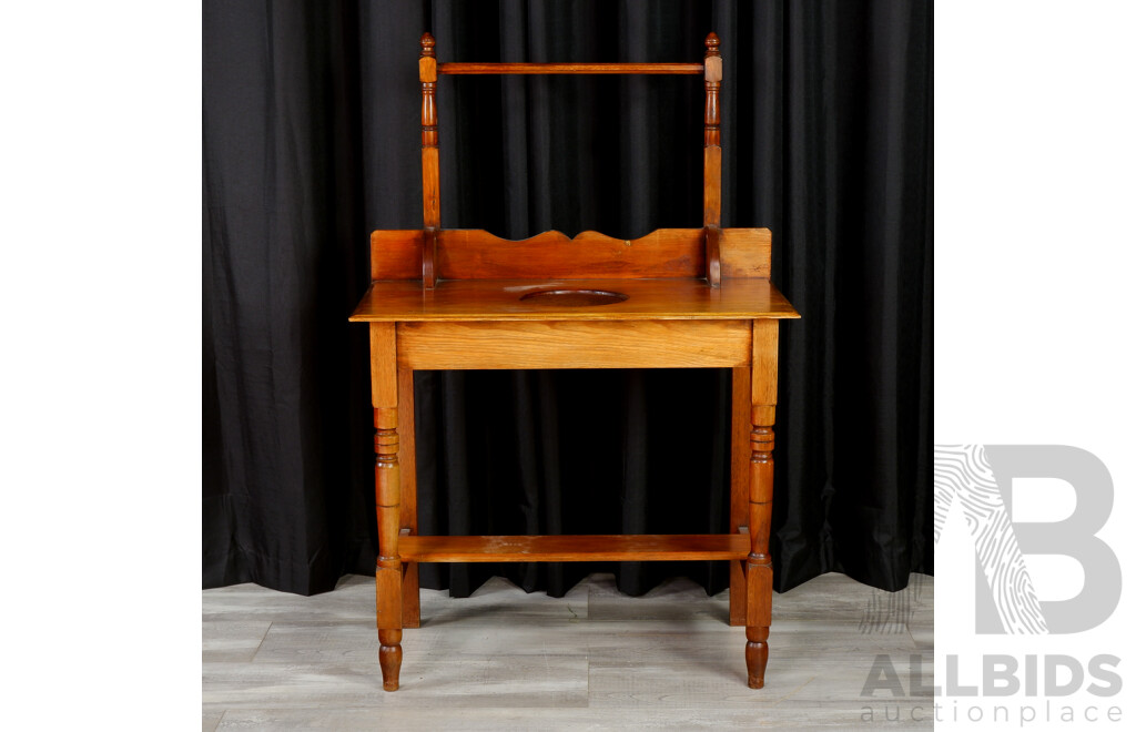 Vintage Timber Wash Stand