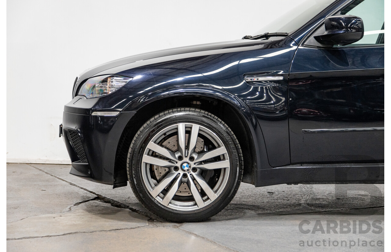 9/2010 BMW X5 M LCI (4x4) E70 MY10 4d Wagon Carbon Black Metallic Twin Turbo V8 4.4L