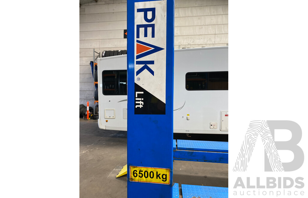 Peak Hydraulic Four Post Truck/ Car Hoist 6500kg