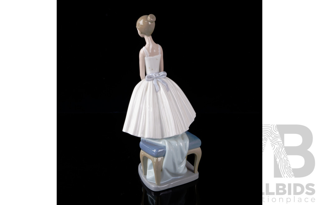 Large Spanish Nao Porcelain Ballerina Figure