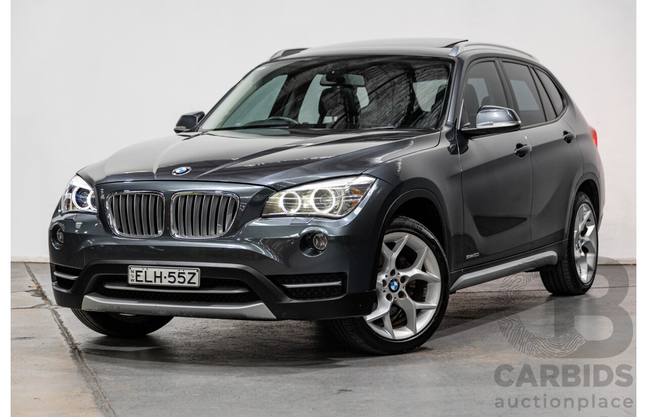 11/2013 BMW X1 Sdrive 20i LCI E84 MY14 4d Wagon Mineral Grey Metallic Turbo 2.0L