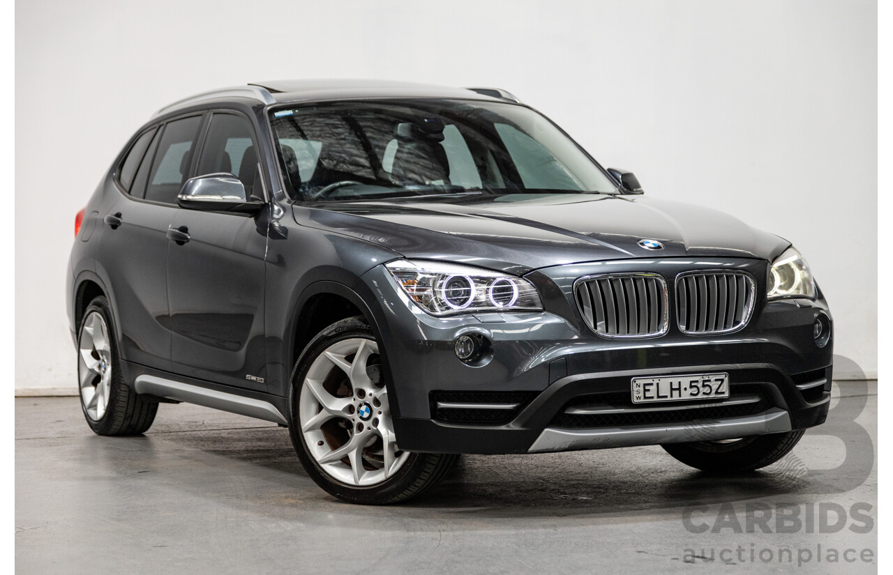 11/2013 BMW X1 Sdrive 20i LCI E84 MY14 4d Wagon Mineral Grey Metallic Turbo 2.0L