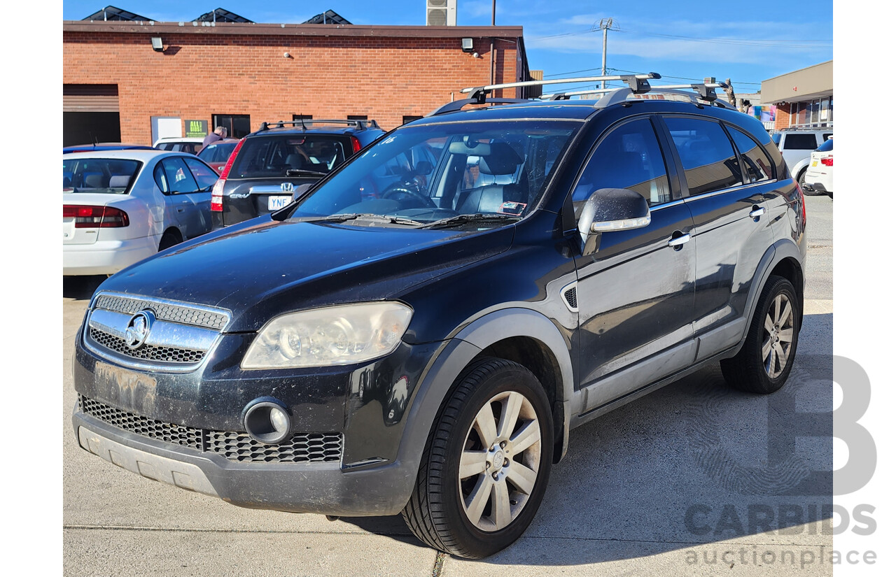 02/2009 Holden Captiva LX (4x4) 4x4 CG MY09 4D Wagon Black 2.0L