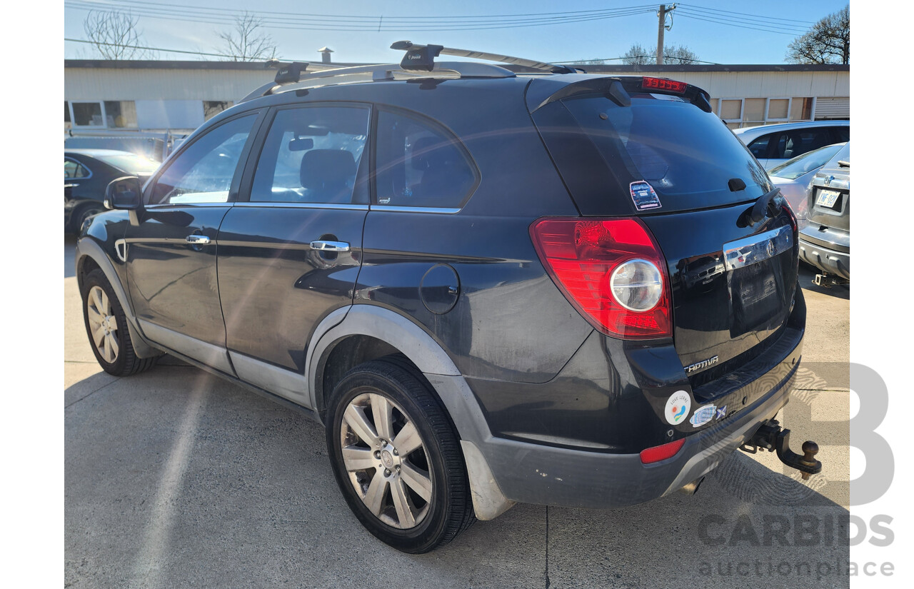 02/2009 Holden Captiva LX (4x4) 4x4 CG MY09 4D Wagon Black 2.0L