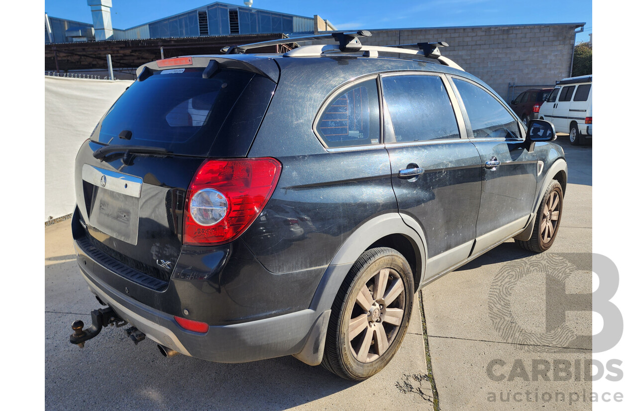 02/2009 Holden Captiva LX (4x4) 4x4 CG MY09 4D Wagon Black 2.0L