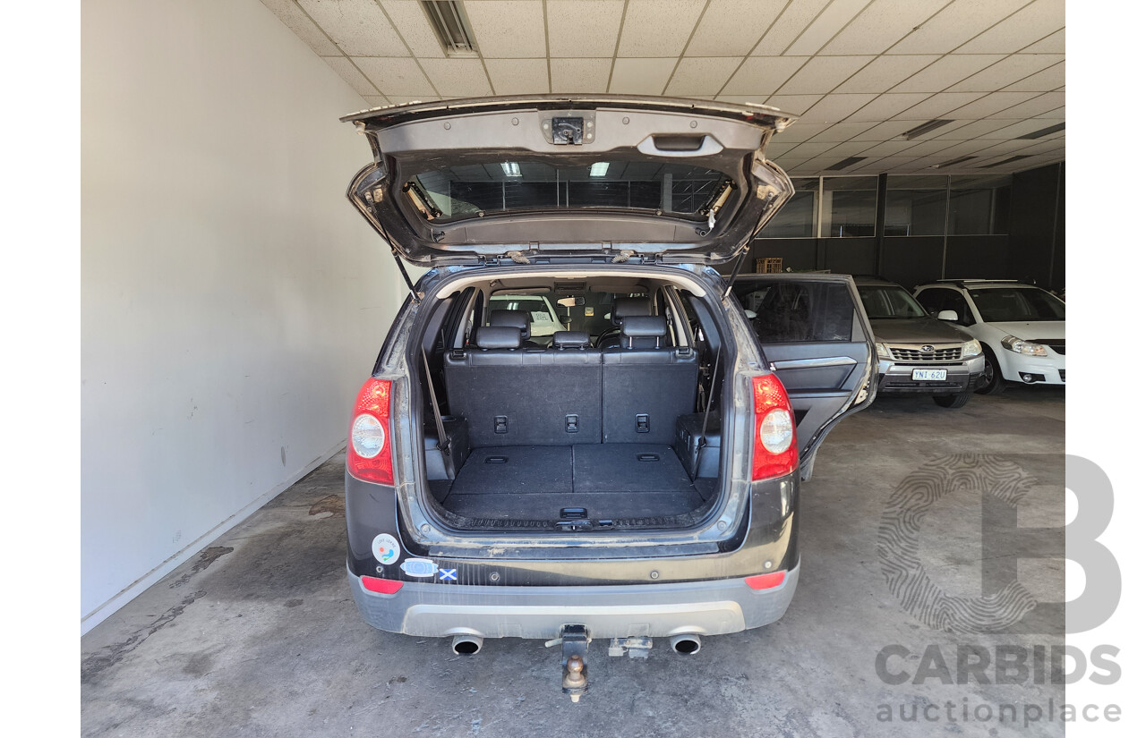 02/2009 Holden Captiva LX (4x4) 4x4 CG MY09 4D Wagon Black 2.0L