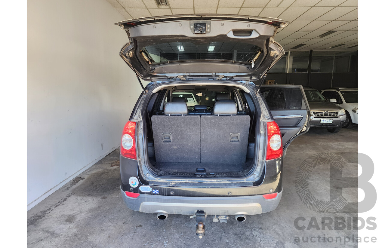 02/2009 Holden Captiva LX (4x4) 4x4 CG MY09 4D Wagon Black 2.0L