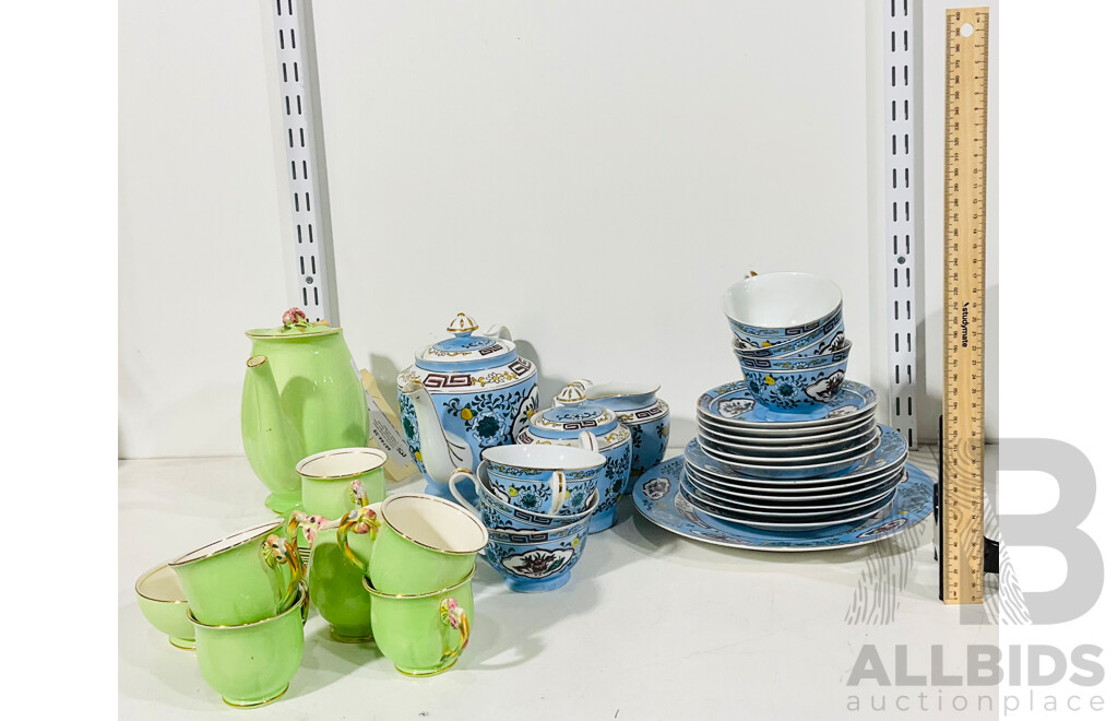 Collection of Royal Winton Grimwades and Other China Including Plates, Teacups, a Teapot and More